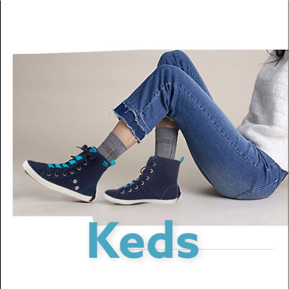Keds ROOKIE LOOP Navy blue boots booties timberline shoes slip skater